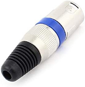 Съединители X-DREE Male 3P XLR Жак за микрофонного кабел (Connettori Jack XLP maschio 3P за микрофон microfono