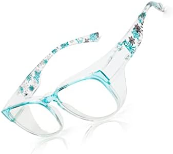 LianSan Извънгабаритни Защитни очила със защита от замъгляване за жени Z87.1, Сертифицирани за медицински сестри Тъмни Очила са Подходящи
