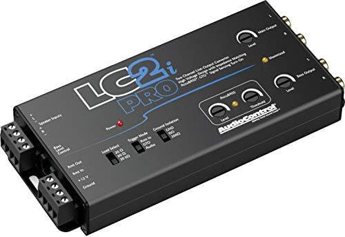 AudioControl LC2i PRO 2-Канален Преобразувател на линеен изход с хармонизиране на Импеданс, адаптер с 2-канальным Свързващ кабел