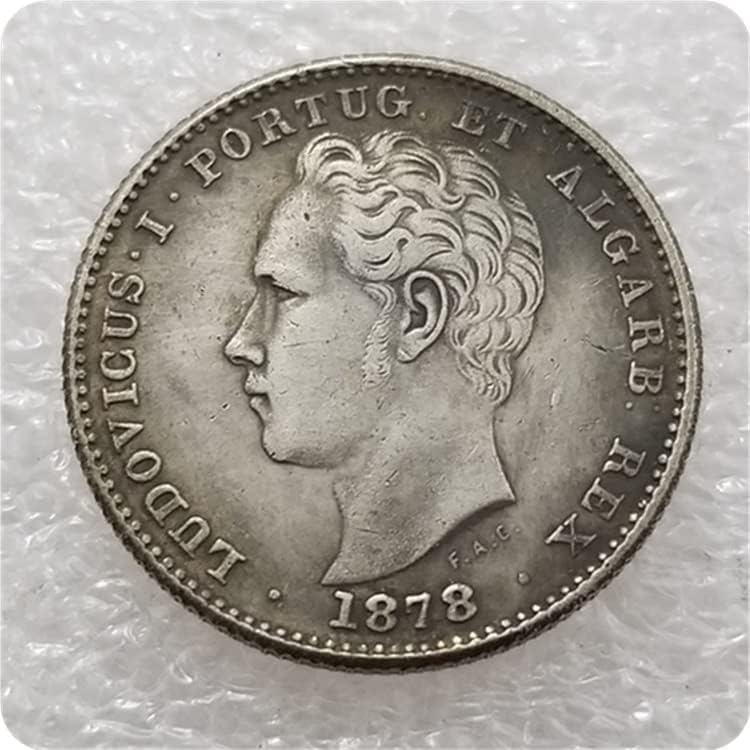 Португалия Португалия 1866,1867,1868,1876,1878,1879 монета в 200 реала