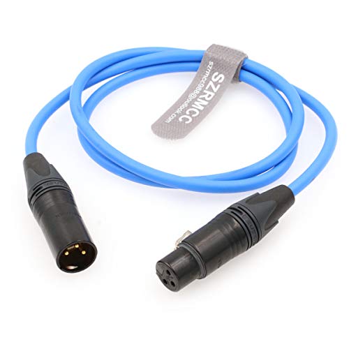 SZRMCC XLR 3-Пинов конектор за микрофон XLR 3-Пинов Конектор за микрофон Балансиран аудио кабел