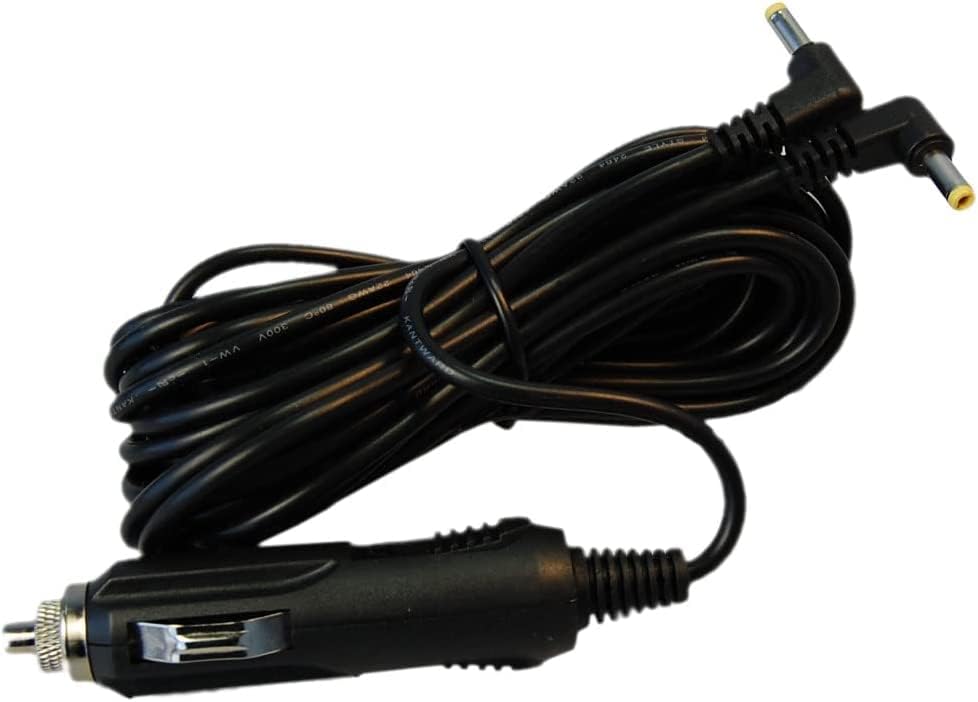 Зарядно за кола HQRP, Съвместимо с преносим DVD плейър D-JIX PVS902-59, 12-Вольтовым автомобилен адаптер за захранване