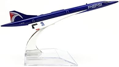 RCESSD Копие на Модел самолет 16 см за Concorde Модел самолет Molded Под Налягане, Метални Миниатюрна Мащабна Модел Самолет