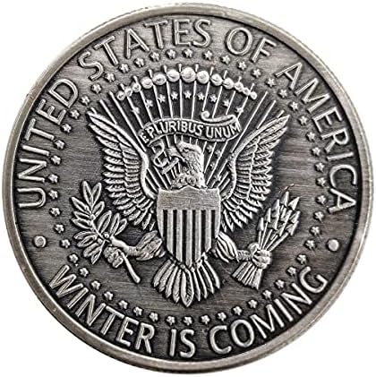 САЩ Богиня на Мира и Свободата Пънк Череп Ретро Скитник Художествена Монета от Колекция Сребърни Долара Възпоменателна Монета
