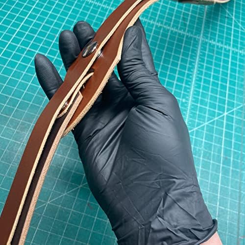 Ръкавици Infi-Lite Touch & Tough от черно нитрил, Мънички, без прах (100 ръкавици)