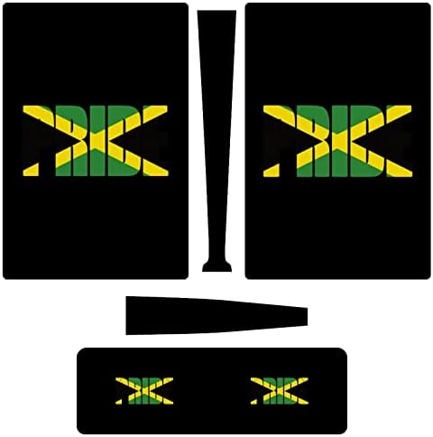 Ямайски Флаг на Страната, Гордостта на 3 бр. Стикер на Цялото Тяло Стикер за PS5 Digital Edition за конзолата PS5 и контролер