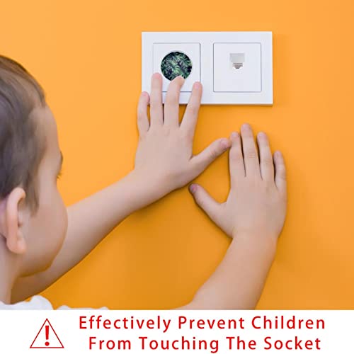 Капачки за контакти LAIYUHUA За защита от деца на 24 Опаковка Устойчива на електрическа вилици | Пластмасови капачки за контакти за