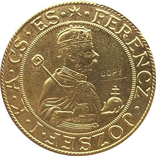 Монета на Повикване Великобритания 1896 1 Краун Виктория 3 - аз съм Копие на Портрета на Монети Колекция от копия на Подаръци Колекция