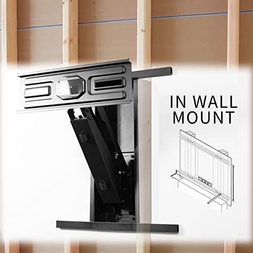 - Вградени механичен Пружинен телевизор VIVO с размер на екрана от 65 до 70 см, Монтиране на стена за LCD плазмени екрани с led