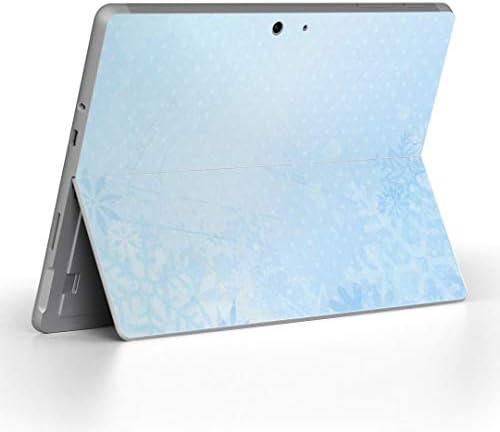 стикер igsticker за Microsoft Surface Go/Go 2 Ультратонкая Защитен Стикер за тялото Skins 006283 Snow Crystal Aqua