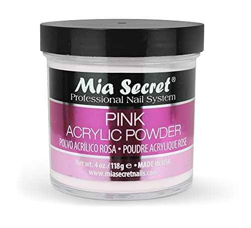 Розова Акрилна пудра на прах Mia Secret 4 грама.