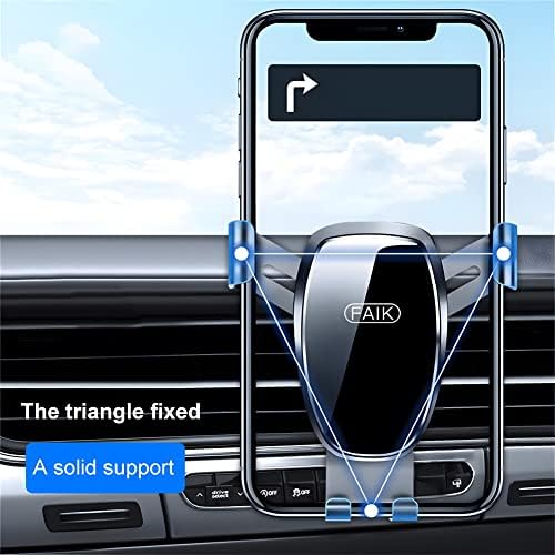 Закопчалка за телефон LANRUE за автомобил, съвместимост с автомобилния телефон на таблото, предното стъкло и вентилационни отвори за всички